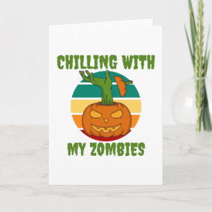 Cartão Halloween 2021 Refrigerindo Com Meus Zombies