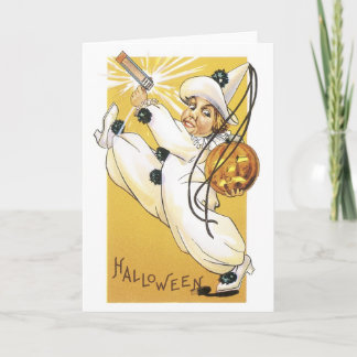Cartão Halloween antigo