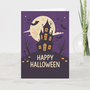 Cartão Halloween Assustador