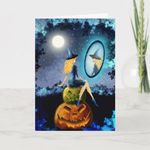 Cartão Halloween Assustador