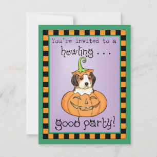 Cartão Halloween Beagle