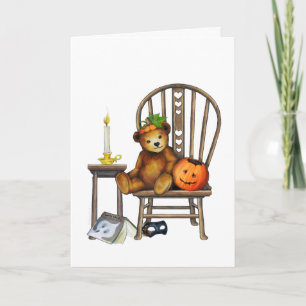 Cartão Halloween Bear Card