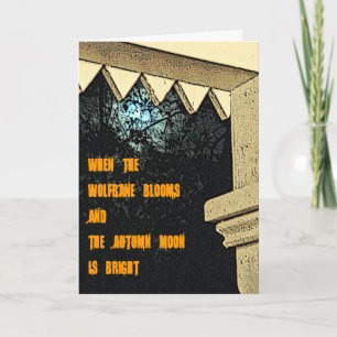 Cartão Halloween Card