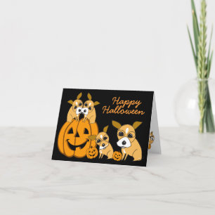 Cartão Halloween Card Chihuahua Puppy 4