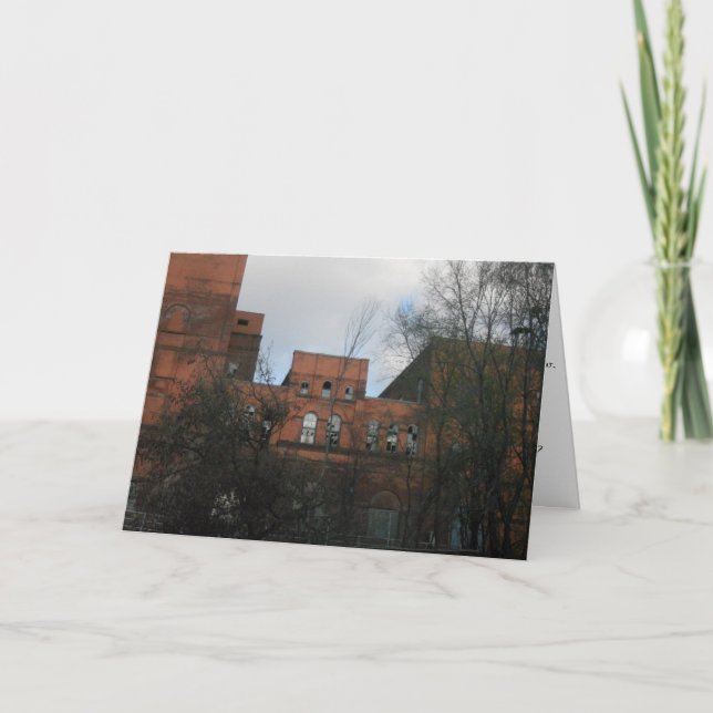 Cartão Hallowe'en Card "Spooky Hamm's Brewery" (Frente)