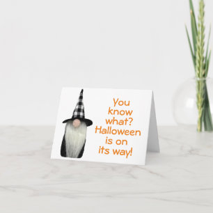CARTÃO HALLOWEEN ESTÁ NO CAMINHO