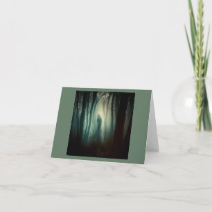 Cartão Halloween - Floresta Assombrada 4