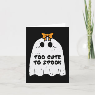 Cartão Halloween Ghost Muito Bonito Para Falar Figurino M