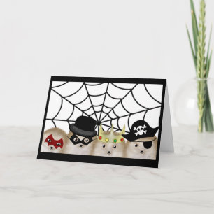 Cartão Halloween Hedgehogs