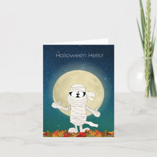 Cartão Halloween Hello