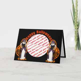 Cartão Halloween Hussy / Halloween Cat