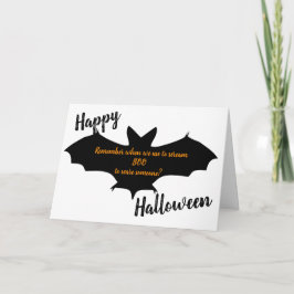 Cartão Halloween - Lembrar quando