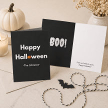 Halloween Minimalista Moderna – Personalizada