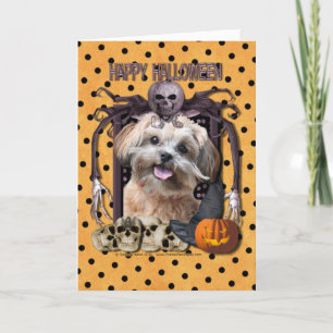 Cartão Halloween Nightmare - ShihPoo - Maggie