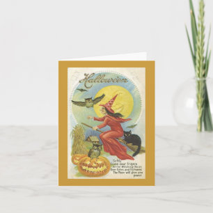 Cartão Halloween Note Card
