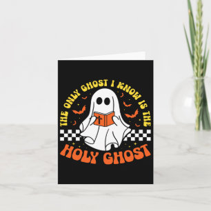 Cartão Halloween O Único Fantasma Que Conheço É O Espírit