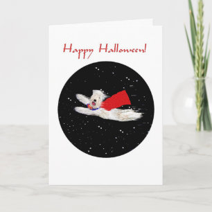 Cartão Halloween: Supercão