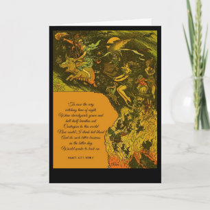 Cartão Halloween Witching Time