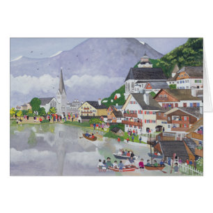 Cartão Hallstadt Áustria 1995