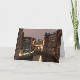 Cartão Hamburg Speicherstadt