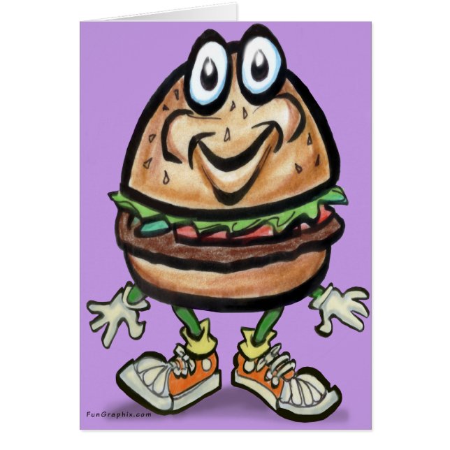 Cartão Hamburger (Frente)