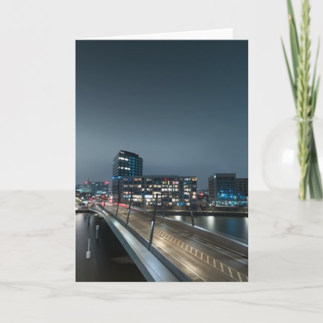 Cartão Hamburgo Alemanha (Frente)