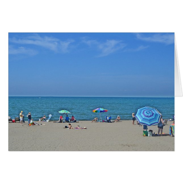 Cartão Hammonasset Beach (Frente horizontal)