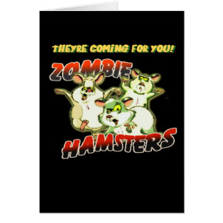 CARTÃO HAMSTER DO ZOMBI