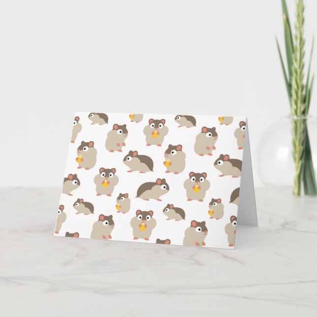 Cartão Hamsters (Frente)