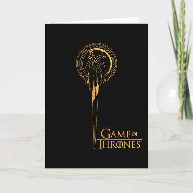 Cartão Hand of the King Icon (Frente)