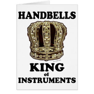 Cartão Handbell King of Instruments