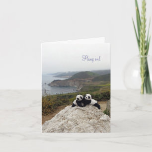 Cartão Hang on! You've Got a Friend Note Card