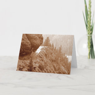 Cartão Hanging Rock