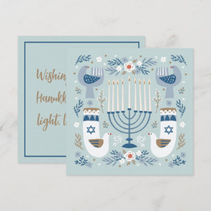 Cartão Hanukkah