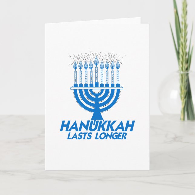 CARTÃO HANUKKAH DURA MAIS POR MUITO TEMPO - .PNG (Frente)