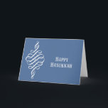 Cartão Hanukkah Feliz<br><div class="desc">Feliz Hanukkah!</div>