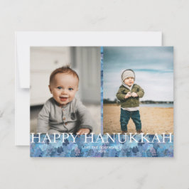 Cartão Hanukkah Pintado à Mão