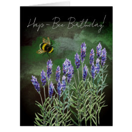 Cartão Hap - Aniversário da Abelha