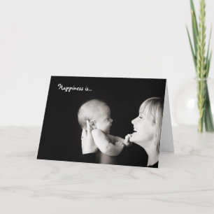 Cartão Happiness is... birthday card