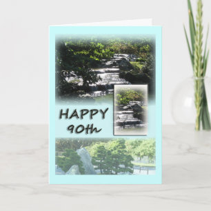 Cartão Happy 90th Birthday Greeting Card