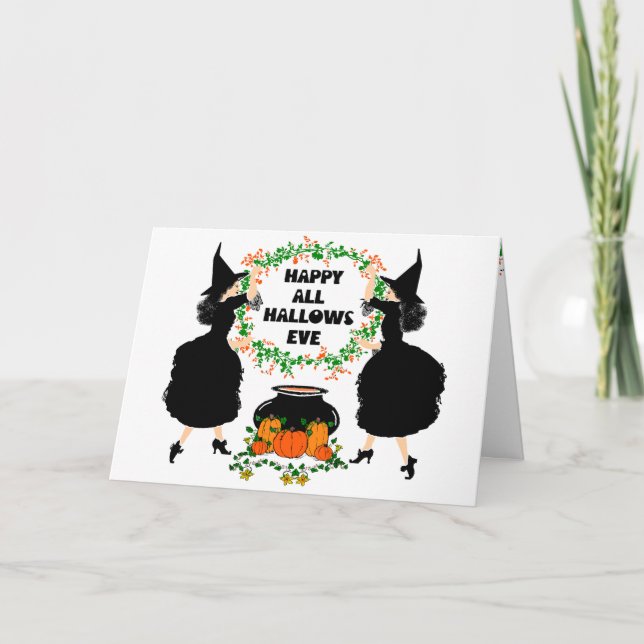 Cartão Happy All Hallows Eve (Frente)