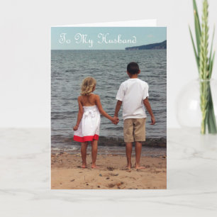 Cartão Happy Anniversary To My Husband - Love Of My Life