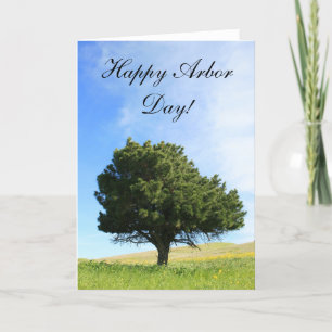 Cartão Happy Arbor Day greeting card