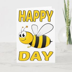 Cartão Happy Bee Day