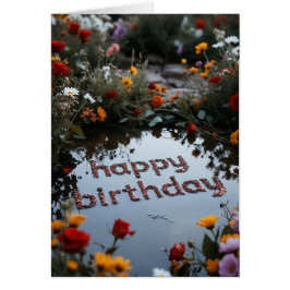 Cartão Happy Birthday