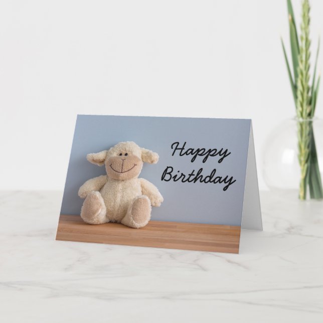 Cartão Happy birthday (Frente)