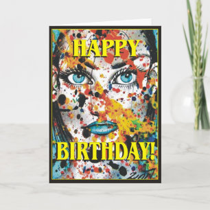 Cartão Happy Birthday
