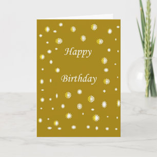 Cartão Happy Birthday