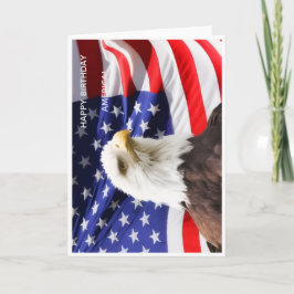 Cartão Happy Birthday America Greeting Card