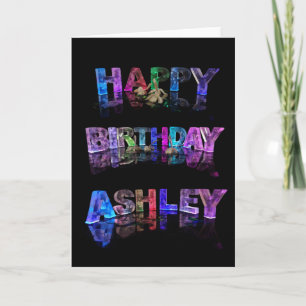 Cartão Happy Birthday Ashley Card